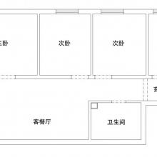 63㎡简约三居，改动一面墙，拯救“长满鞋”的极窄玄关！