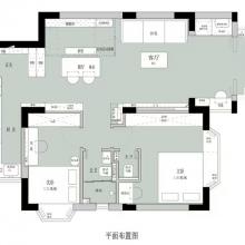 83㎡旧房改造，轻松“塞下”三室双卫，黑棕配色也美出了新高度！