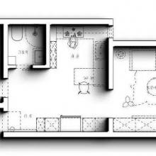 61㎡两居改一居，一进门就迷住，温馨舒适