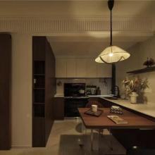 61㎡两居改一居，一进门就迷住，温馨舒适