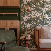 中年夫妇的55㎡，森林绿打造法式复古风！宽敞餐厨、榻榻米室，幸福爆棚！