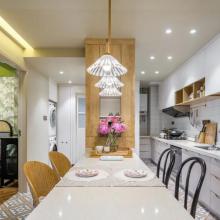 中年夫妇的55㎡，森林绿打造法式复古风！宽敞餐厨、榻榻米室，幸福爆棚！