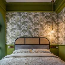 中年夫妇的55㎡，森林绿打造法式复古风！宽敞餐厨、榻榻米室，幸福爆棚！