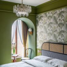 中年夫妇的55㎡，森林绿打造法式复古风！宽敞餐厨、榻榻米室，幸福爆棚！