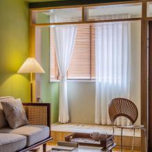 中年夫妇的55㎡，森林绿打造法式复古风！宽敞餐厨、榻榻米室，幸福爆棚！