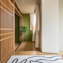 中年夫妇的55㎡，森林绿打造法式复古风！宽敞餐厨、榻榻米室，幸福爆棚！