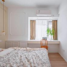106m²现代轻法式三居，既要视觉的宽敞，又要充足的收纳，还要住得舒适有品质！