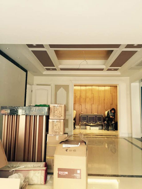 丰台丽本美容院施工近完工