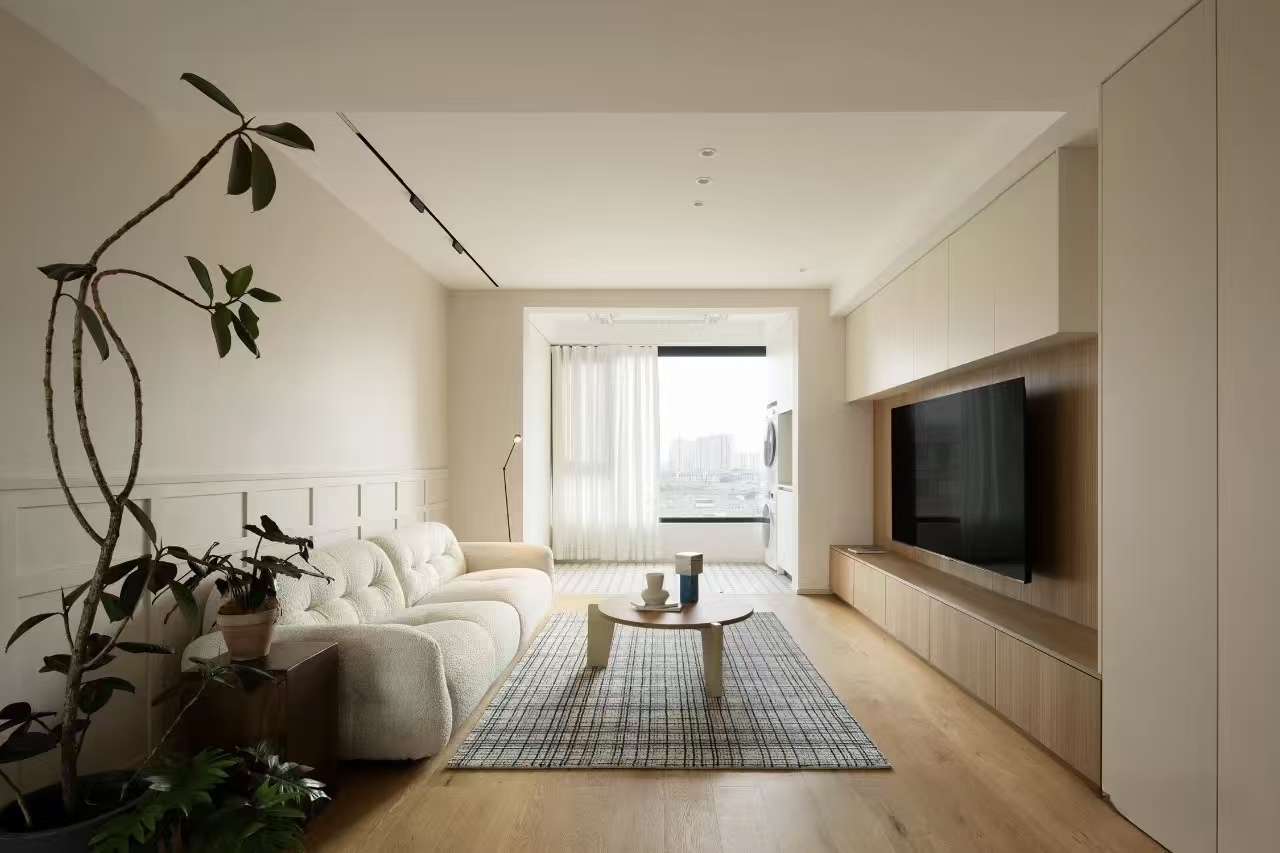 119㎡奶油原木风，看完你也会爱上这种轻松温暖的感觉！