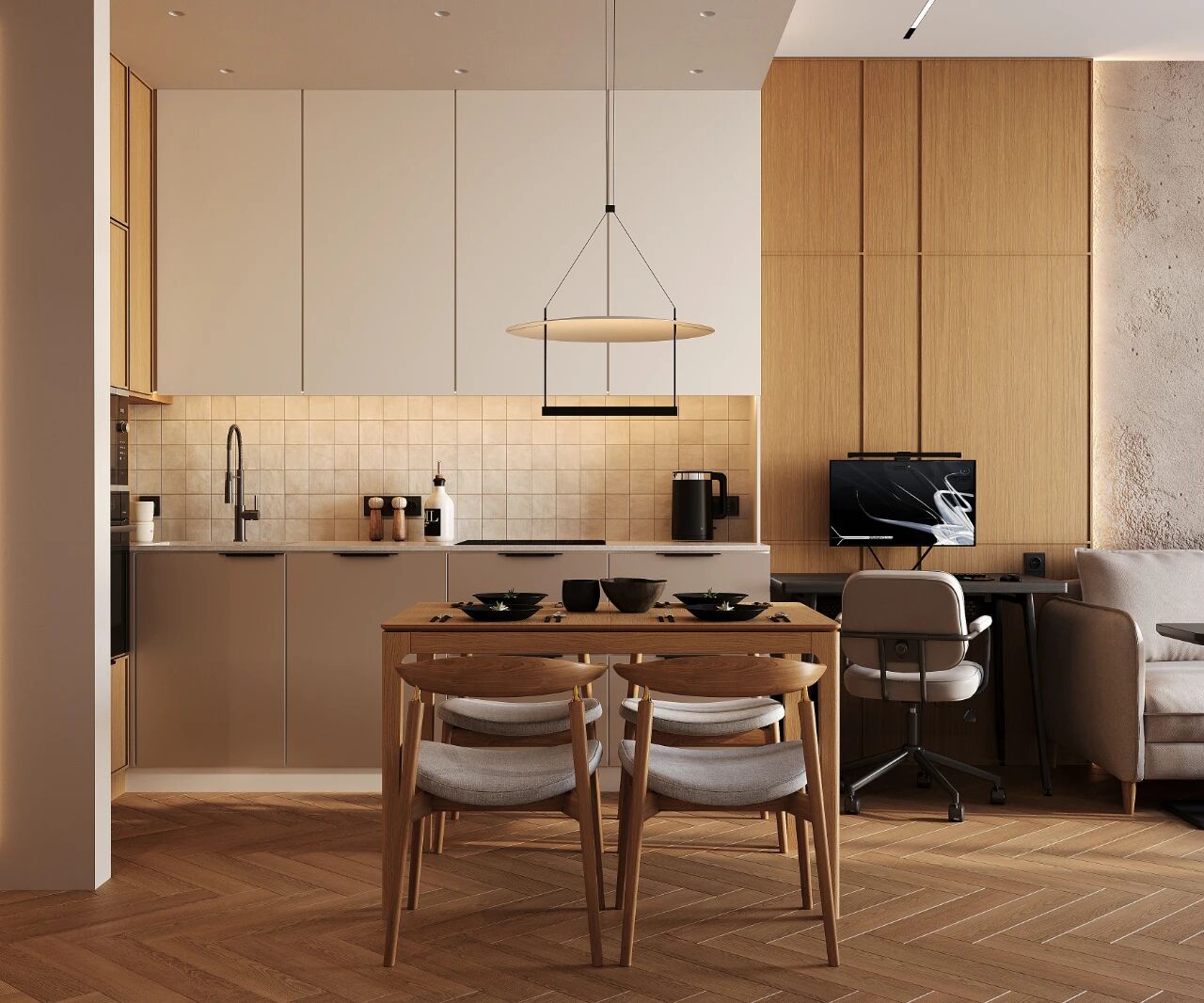 55㎡，小而美的家！