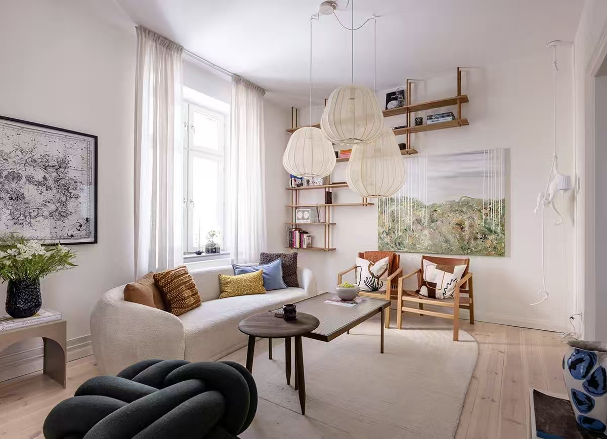 58㎡小家，一人居住太舒适！