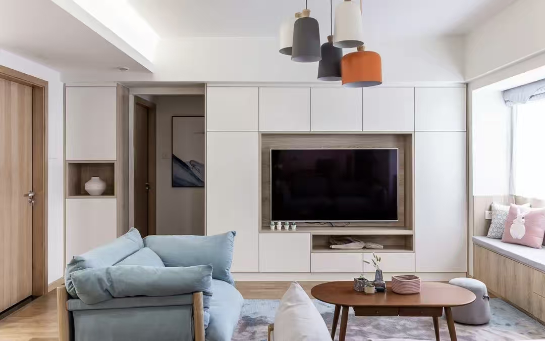 97㎡两居室，越简单越幸福！