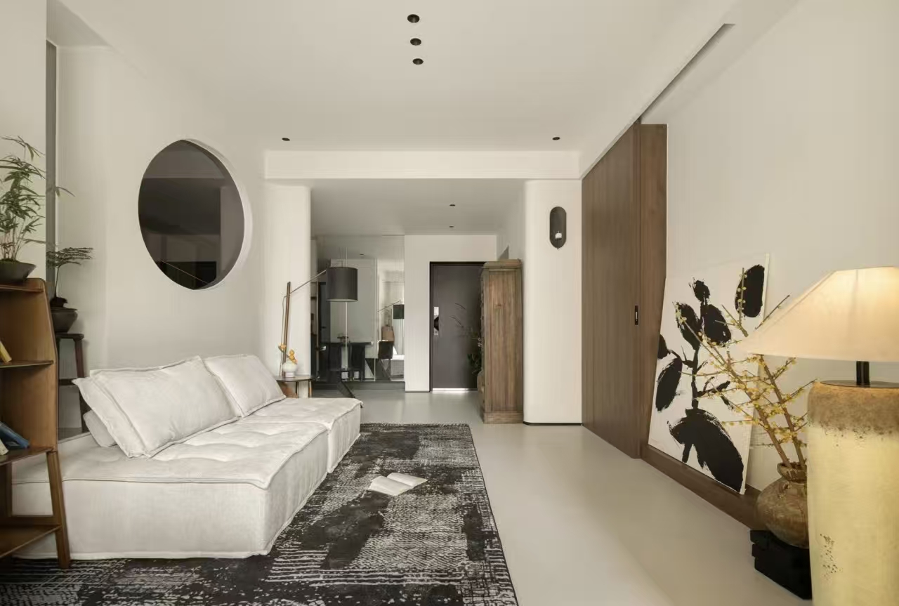 79㎡独居素净空间，安放干净内心